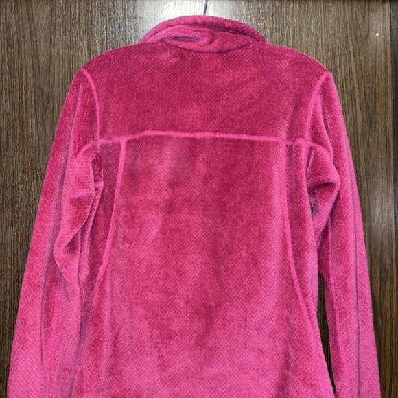 Patagonia Women's Polartec Re-Tool Snap-T Fleece Pullover. Berry Pink! Sz: M! - Picture 7 of 12